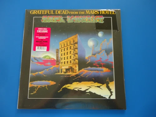 Grateful Dead From the Mars Hotel LP (2024) NEW 50th Anniv Neon Pink Vinyl