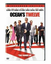 NEW Oceans Twelve DVD JULIA ROBERT'S Widescreen OCEAN'S 12 MOVIE George Clooney