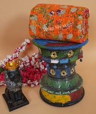 Floral Paradise Print Quilting Reversible Bedspread Pattern Pure Cotton Kantha