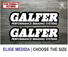 Sticker Vinilo Decal Vinyl Aufkleber Galfer Performance Breaking Systems NGBL