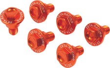 ZETA 2023 Husqvarna FE 350 Heritage FORK GUARD BOLT KTM ORANGE ZE88-9503