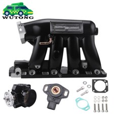 For K20 K20z3 K24a2 K24 Intake Manifold 70mm Throttle Body Tps K-series K Swap