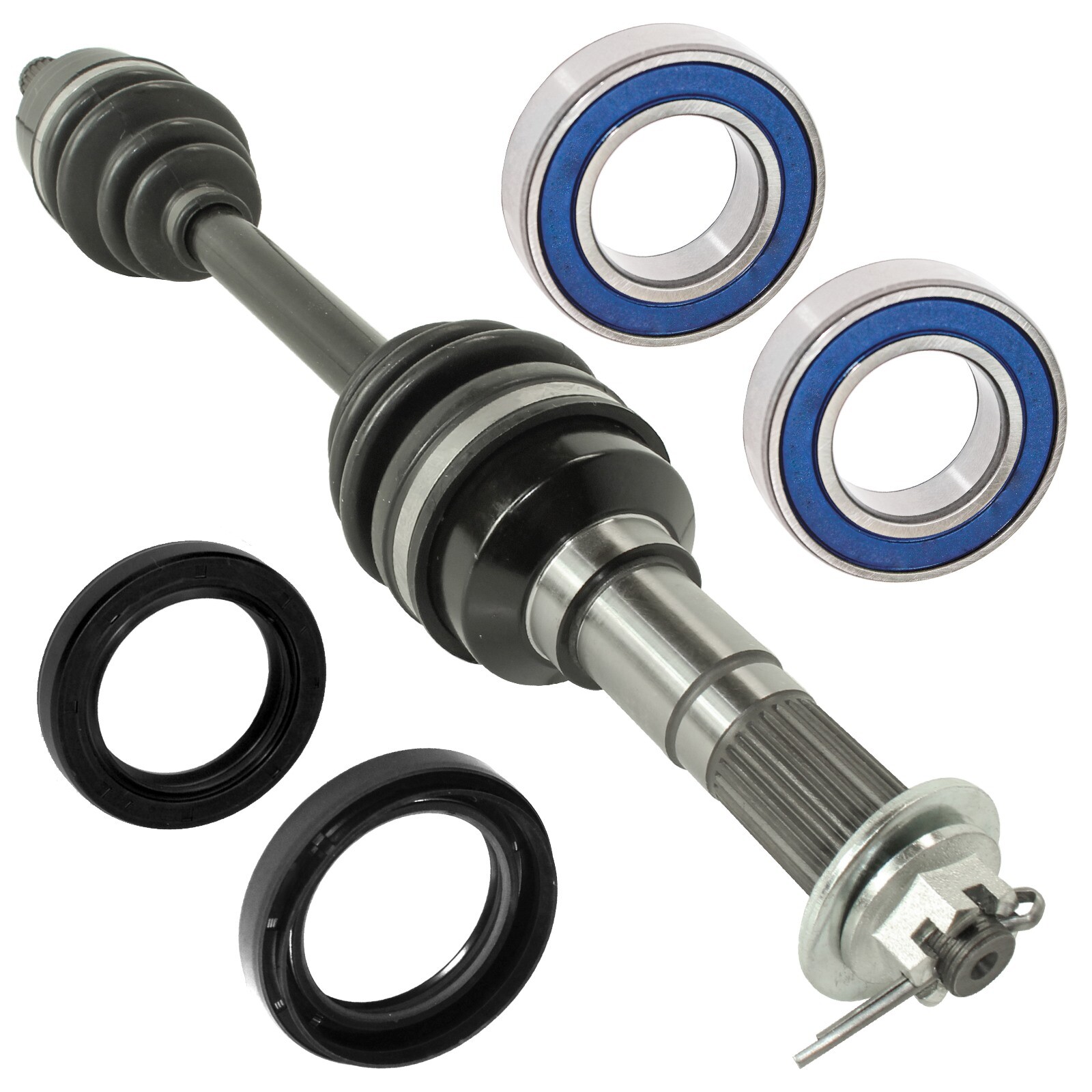 Передний подшипник оси шрус-шарнира Lh Rh для Yamaha Kodiak 400 YFM400FA 4X4 2003-2006
