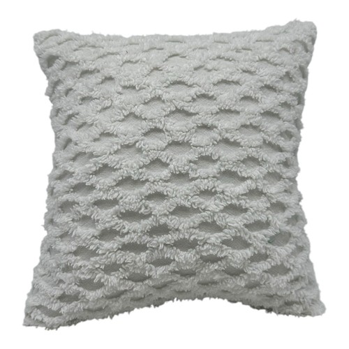 NEW Handmade Easter Bunny Pillow Chenille Flowers Chenille Bedspread - Picture 8 of 9