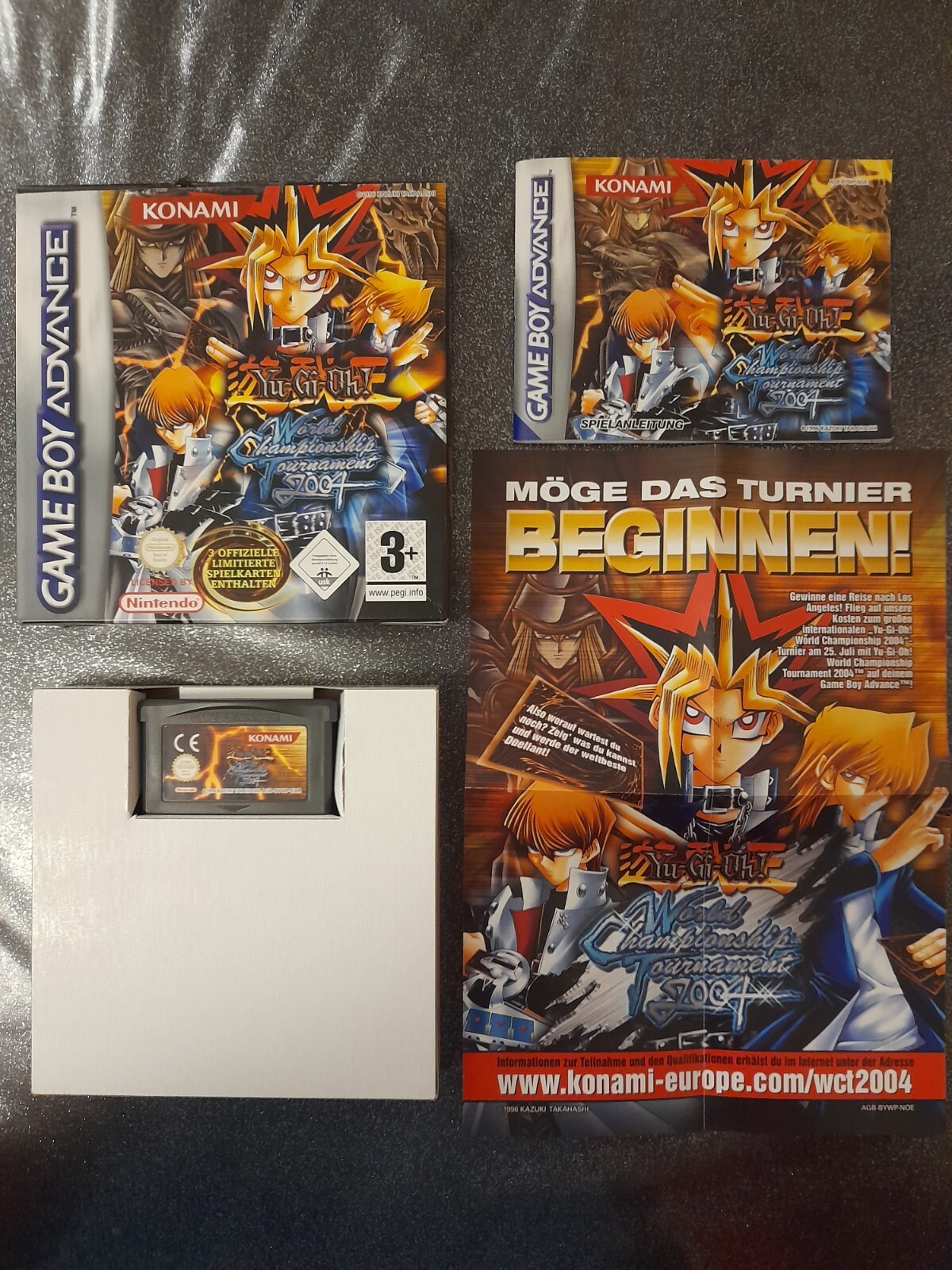 yu gi oh ! world championship tournament 2004 nintendo game boy advance GBA NOE