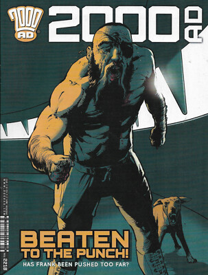 2000 AD #2218, featuring Judge Dredd, Hershey, Dirty Frank