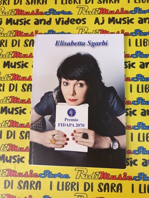 Book Libro ELISABETTA SGARBI premio FIDAPA 2070 riconoscimento F.I.D.A.P.A (L41)