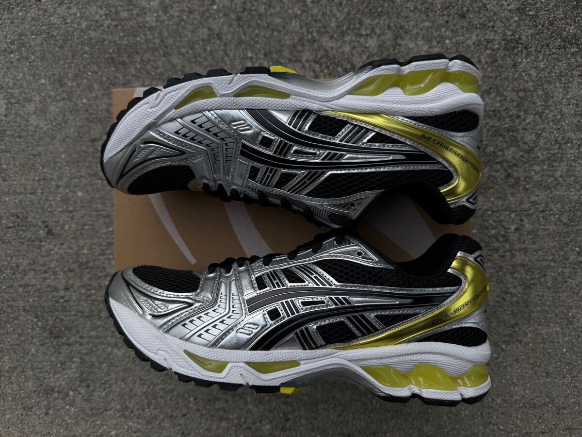 Size 9 - ASICS Gel Kayano 14 Black Lemon Spark | eBay Size 9 - ASICS Gel Kayano 14 Black Lemon Spark | eBay