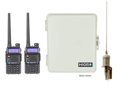 4 CH Long Range Wireless Handheld Voice and Remote Control Pump, Lighting, Gates