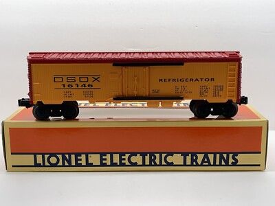 Lionel O Gauge No.6-16146 Dairy Dispatch Reefer Car Metal Wheels 1