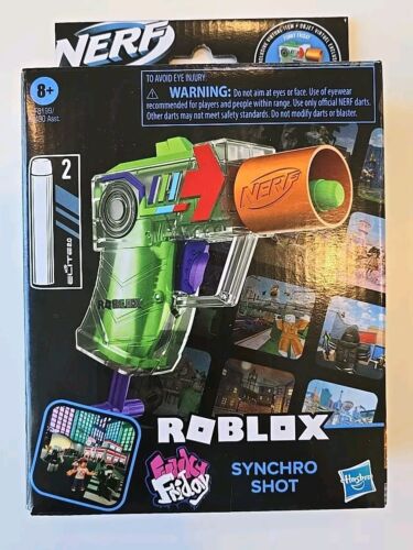 Roblox Nerf - Funky Friday Synchro Shot Blaster Gun ¡RARO! ¡Nuevo! Código de artículo virtual
