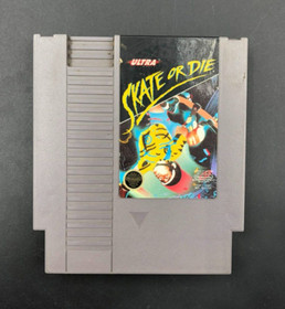 Skate or Die (Nintendo Entertainment System, NES) Cartridge Only w/ Protector