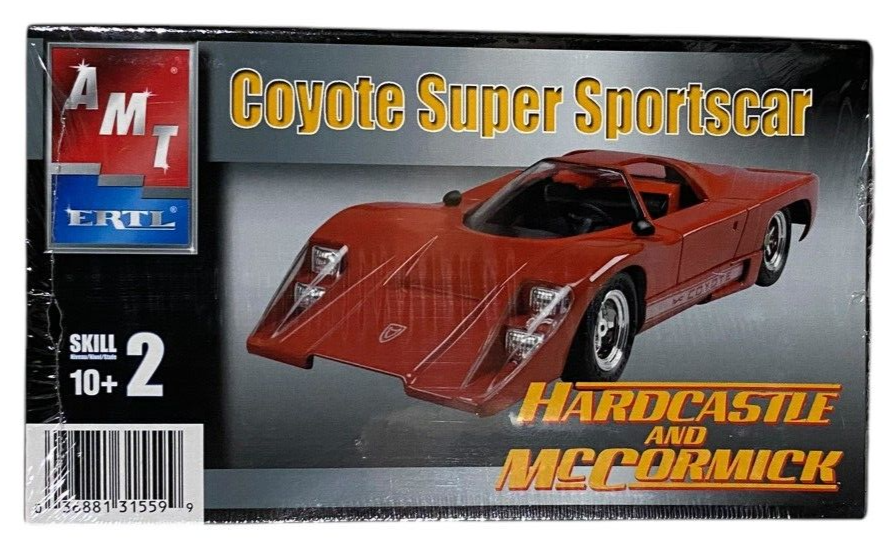 AMT Hardcastle&McCormick Coyote Super Sportscar Vintage 2002 1:25