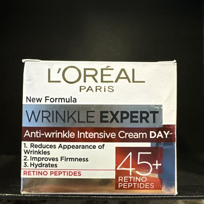 L'Oreal Wrinkle Expert Anti-Wrinkle Intensive Cream / Day Cream 45+  - 50ml
