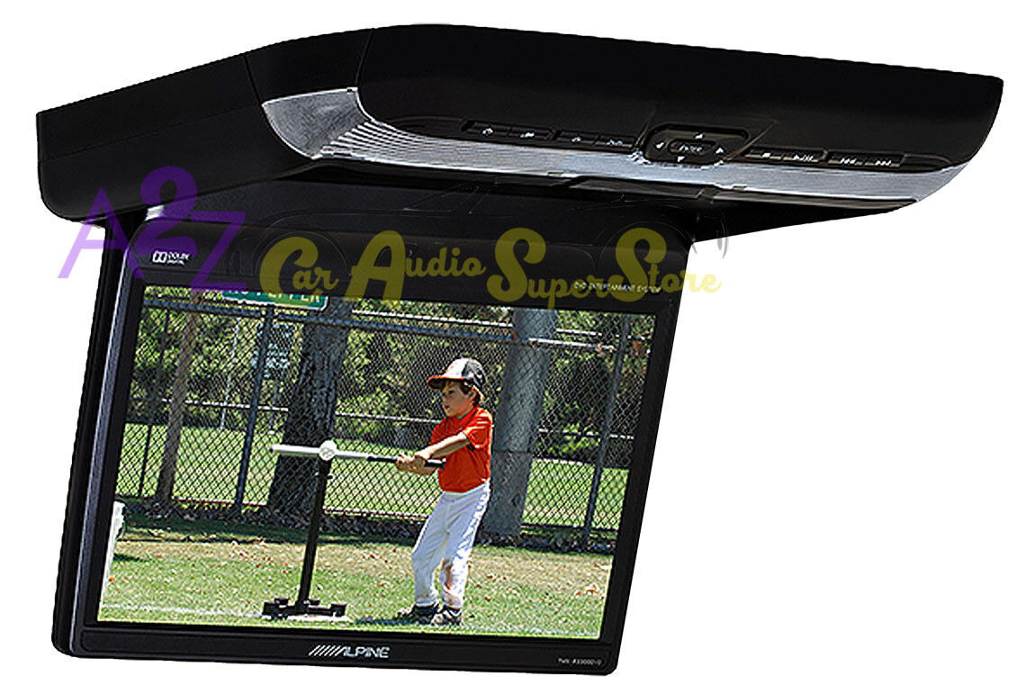 ALPINE PKG-RSE3DVD 10.2" OVERHEAD VIDEO MONITOR WITH A BUILT-IN DVD PLAYER NEW!