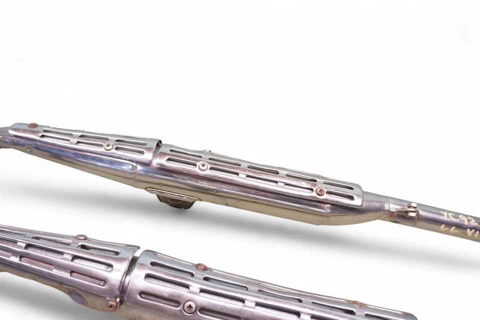 Yamaha AS2C 1966 silenciadores de escape tubos cromo tubo alto 125 *2662 #4 Foto 4 de 4