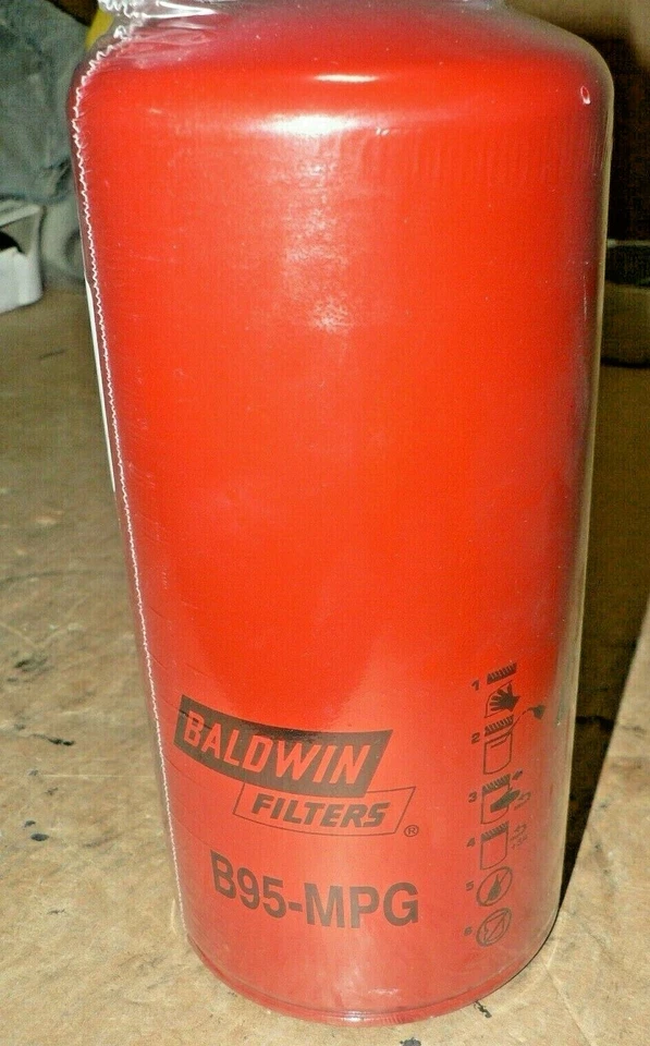 Filtro de aceite de motor Baldwin B96MPG  Foto 2 de 2