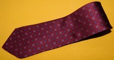JOHN W. NORDSTROM MADE IN U.S.A. RED/BLUE FLORAL TIE - TIES - DESIGNER TIES