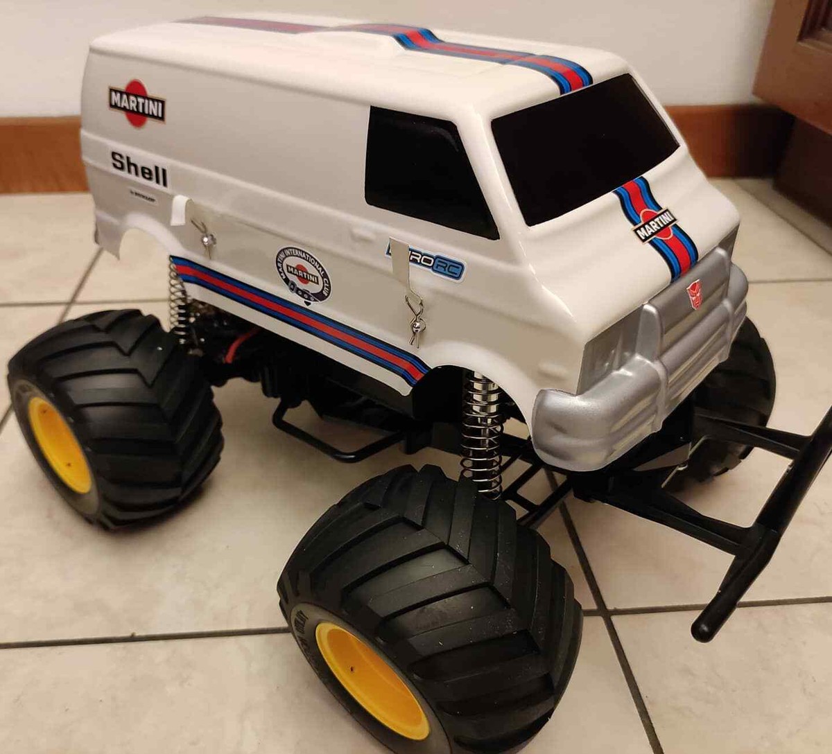 Parma Lunchbox Reproduction Tamiya White ABS Hard body Kamtec (027