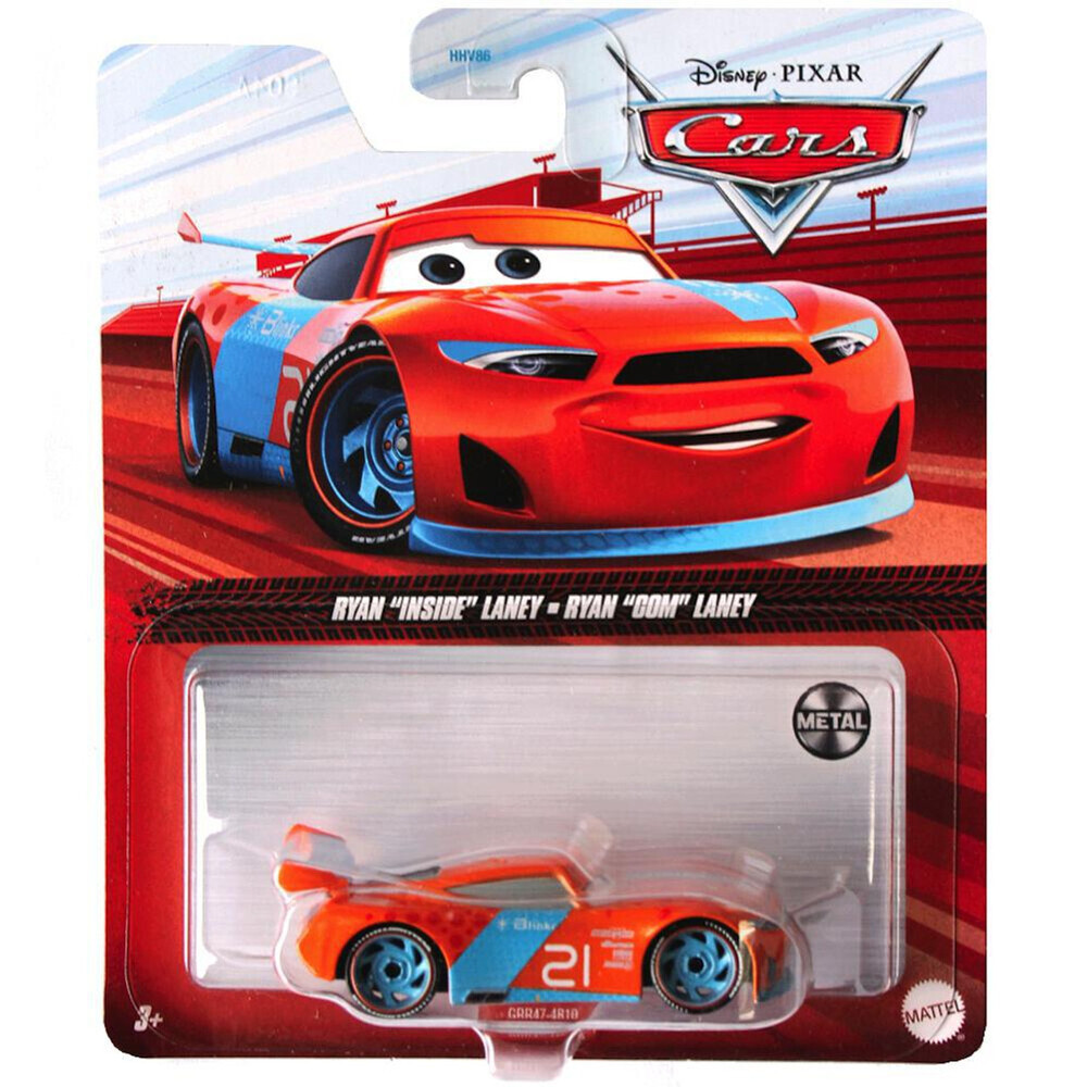 Disney Pixar Cars Metal Card Ryan Inside Laney Blinkr #21 Die Cast