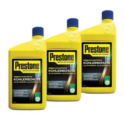 3x Prestone Kühlerschutz Fertigmix 1L  PAFR0057A