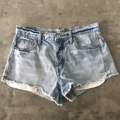American Eagle Jean Shorts Women Denim Vintage High Rise