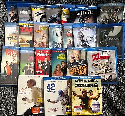 $8 FREE SHIPPING PRE-OWNED BLU-RAY MOVIES.100 TO CHOOSE FROM!!!