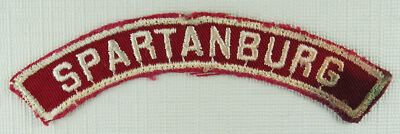 Spartanburgs Community Strip RWS Red & White Shoulder Strip (SEWN/STAINED) [QR17