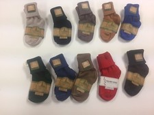 Baby socks size 4-5 6-12mo , 10pc lot assorted colors 5.00 lot