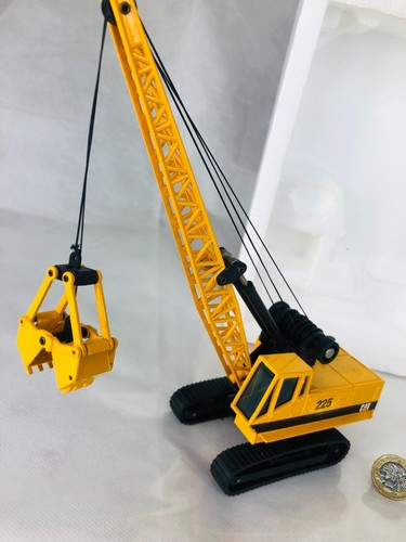 Toy Car Crane Lift Boxed Joal Die Cast Metal ra - Picture 11 of 15