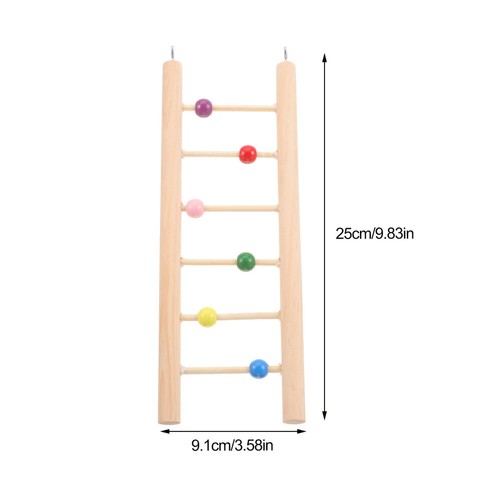 Toys De Parrot Step Échelle Dentraînement Pour Perruche Tout-petit économies