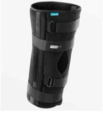 Ossur Form Fit knee Immobilizer Universal 3 panel 16 Inch-  Black.