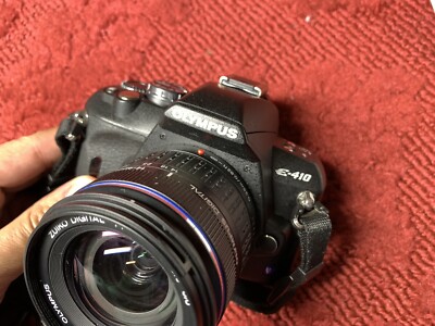 Olympus E-410 Four Thirds DSLR Camera Body W/ 14-42mm Lens TESTED
