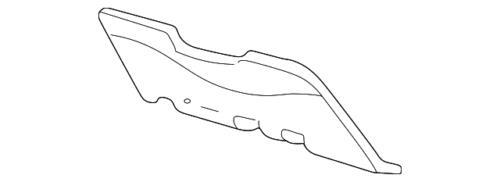Cubierta de columna para Ford Explorer 2003-2005 (P/N 3L2Z-7804459-AAA)