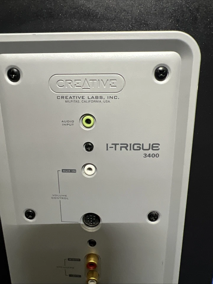 Creative Labs I-trigue 3400 Subwoofer And Power Cord Only - Image 4 of 4