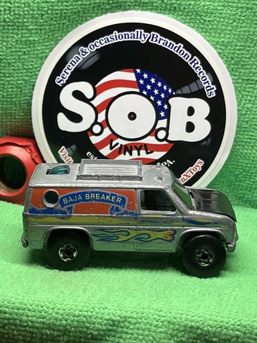 Hot Wheels Blackwalls 1977 Baja Breaker Ford 4x4 Gray Van 1:64 EX Condition - Picture 4 of 8