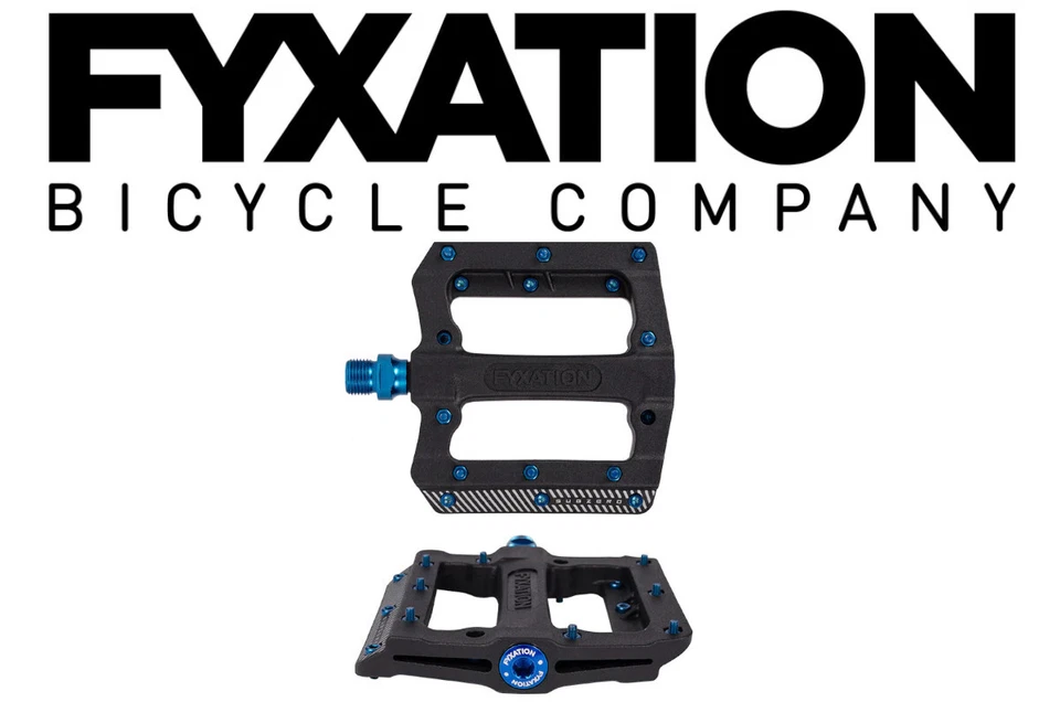 Pedales de bicicleta plataforma de nailon sellados Fyxation Mesa MP Subzero elige el color Foto 4 de 4