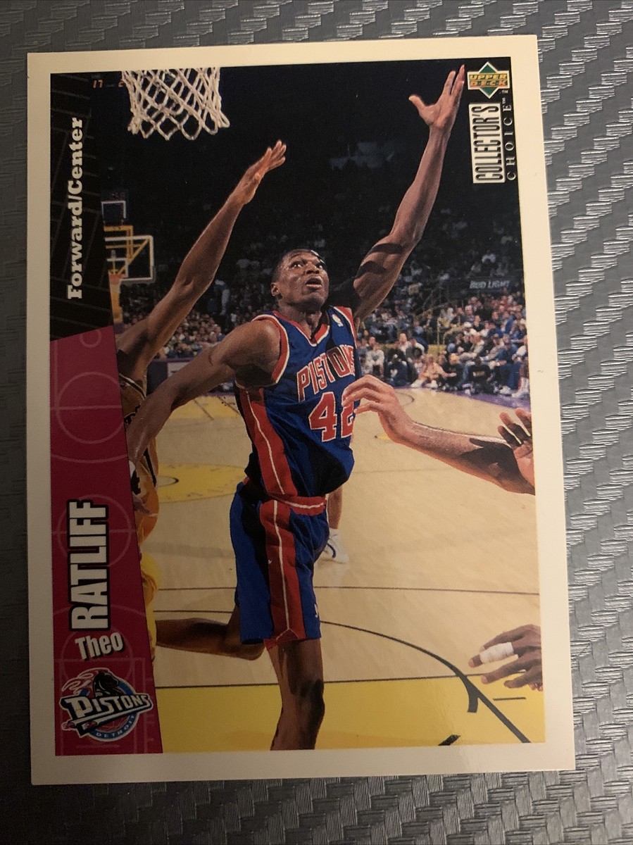 1996-97 Upper Deck Collector's Choice #48 Theo Ratliff Pistons