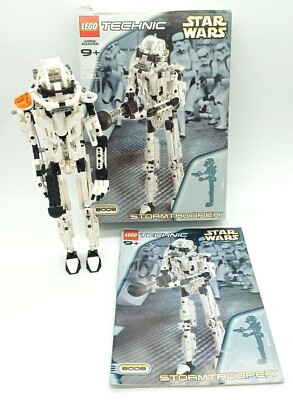 LEGO 8008 Stormtrooper 100% Complete w/Manual Box