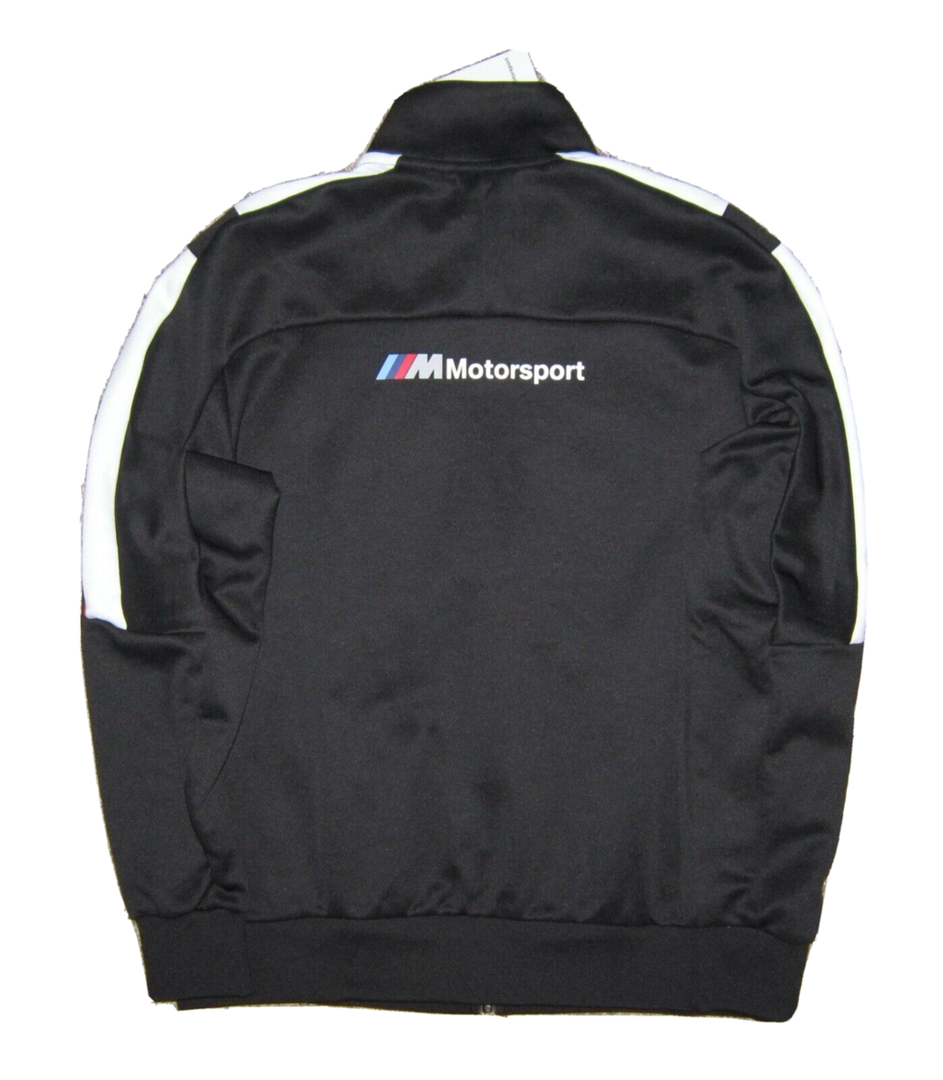 Men's Puma BMW MMS Motorsport T7 Track Jacket L XL Black Men's Puma BMW MMS Motorsport T7 Track Jacket L XL Black