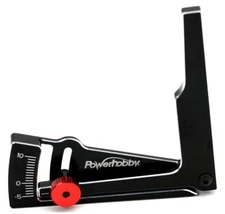 NEW Powerhobby Aluminum Camber Gauge 85mm RC On Road Car Black