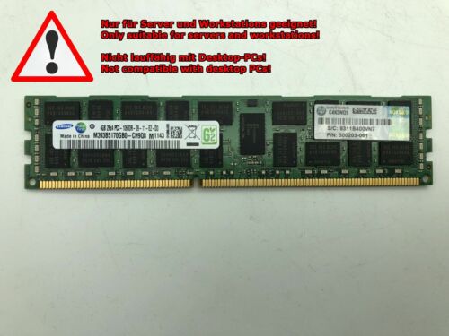 8x Samsung (8x4GB) 32 GB PC3-10600R DDR3 server M393B5170GB0-CH9Q8 RAM - Foto 1 di 1