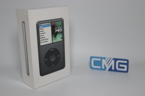 Apple iPod Classic 2.5" 120GB HDD 2009 Spacegrey Original Packaging 7. Generation MB565ZD/A - Picture 1 of 2