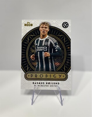 Rasmus Højlund -Prodigy- Topps Deco 23/24 Manchester United 