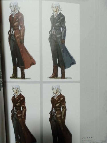 Devil May Cry Original Graphic File Artbook DMC Capcom Japanese - Picture 6 of 8