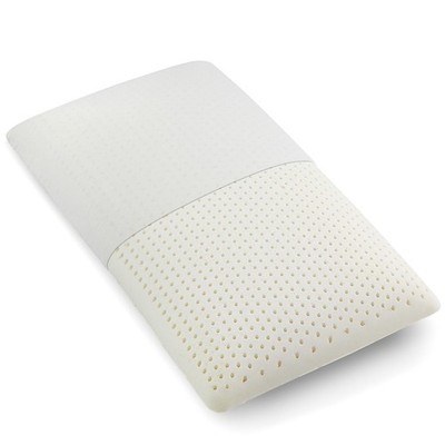 Latex Pillow, 100% Natural Talalay Latex Pillow with Removable Breathable Cot...