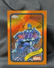 2025 Topps Chrome Marvel Comics #138 ULTRON /25 SSP Orange Refractor NM 🔥