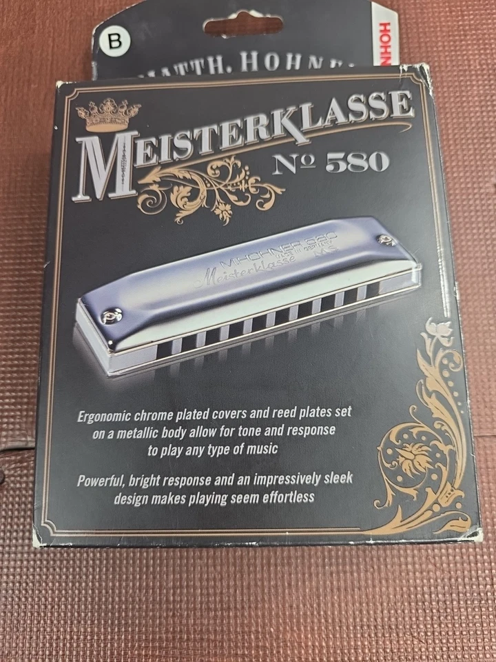 Mint in Box HOHNER MEISTERKLASSE 580 HARMONICA - Image 2 of 4