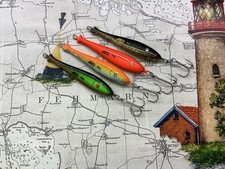 pilker set norwegen 4 Kieler Pilker 60g UV Farben VMC Drillinge