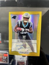 2025 Panini Prizm Deca Trevor Etienne Rookie True Gold Rc Auto Autograph #08/10